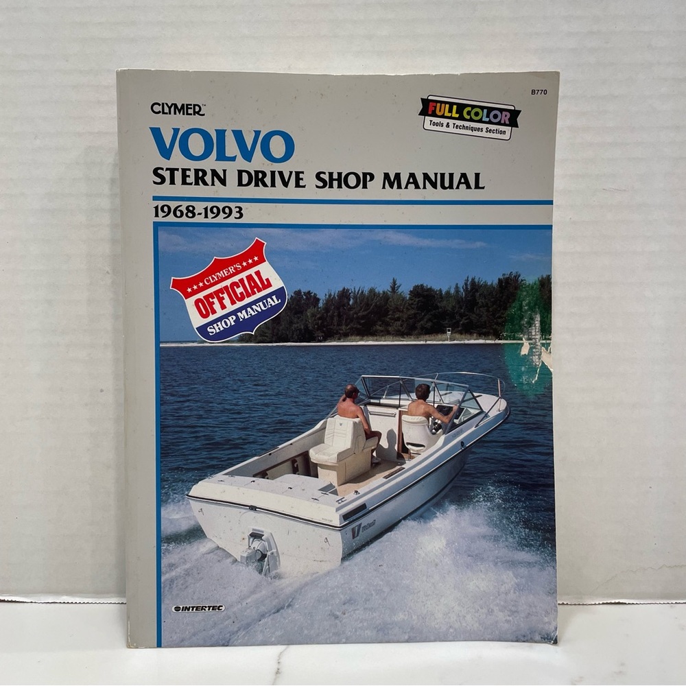 1968-1993 Volvo Stern Drive Clymer Marine Shop Repair Service Manual